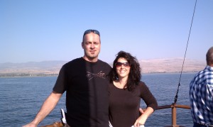 Trent and Kelli Sea of Galilee